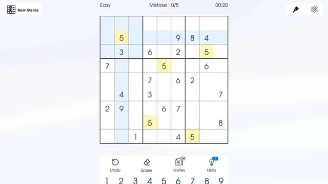 Sudoku Puzzle Master – our test screenshot