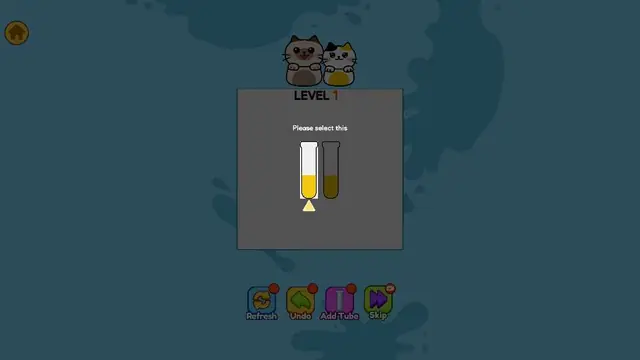Water Sort Puzzle 3 – our test screenshot